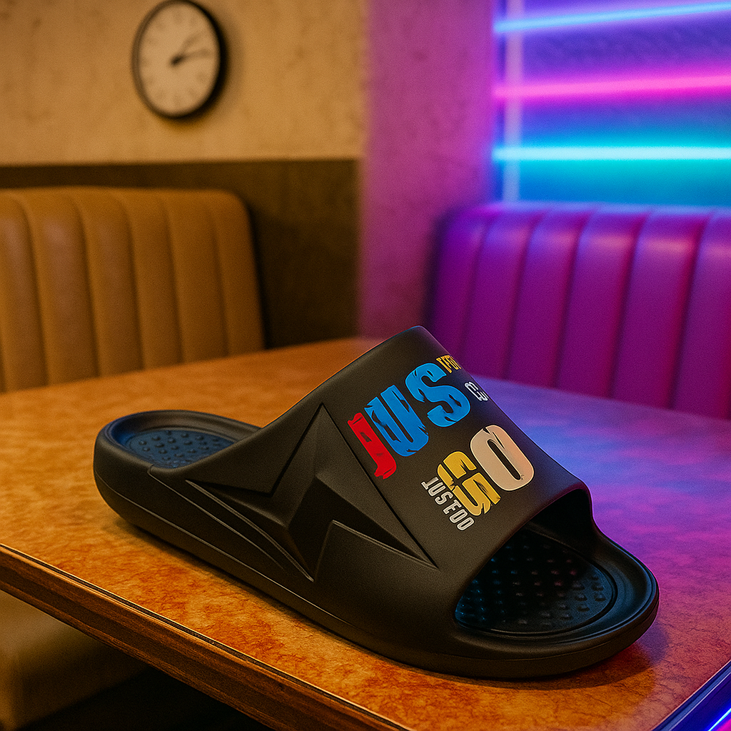 ARTICLE:F-9-JUST GO – Coverup Footwear Urban Bold Slide