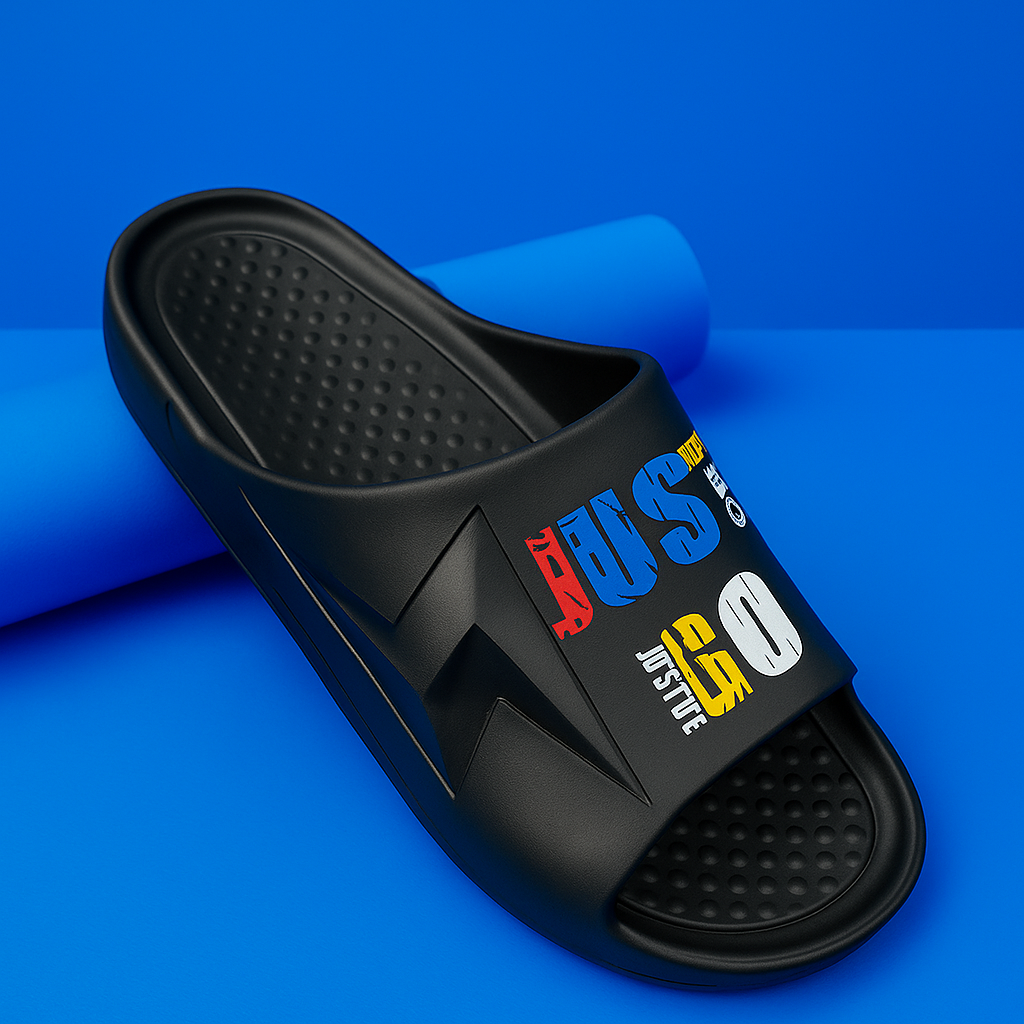 ARTICLE:F-9-JUST GO – Coverup Footwear Urban Bold Slide