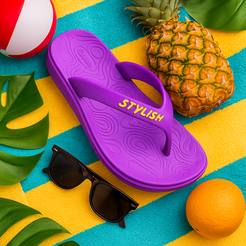 ARTICLE:4401-"Stylish Slipper – Walk Bold, Live Loud"-coverupfootwear