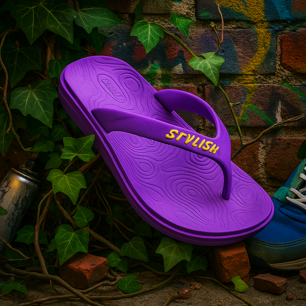 ARTICLE:4401-"Stylish Slipper – Walk Bold, Live Loud"-coverupfootwear