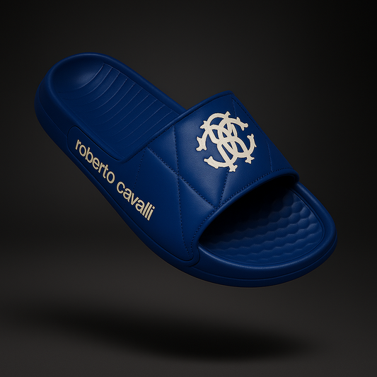 ARTICLE:M-2-Roberto Cavalli Luxe Slide – Monogram Edition-COVERUPFOOTWEAR
